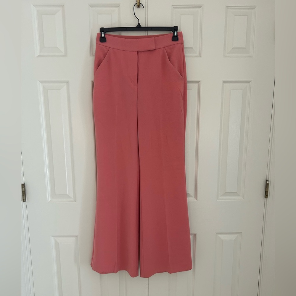 NWOT Express Pink Wide Leg Trousers Sz 8
